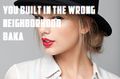 A typical taunt image by Taylor Swift posted on raided bases.